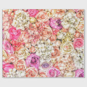 Mooie Rozen Cadeaupapier (Vlak)