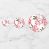 Mooie Rozen Confetti (Achterkanten)