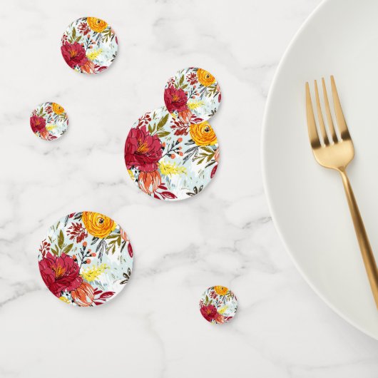 Mooie Rozen Confetti (Groep)