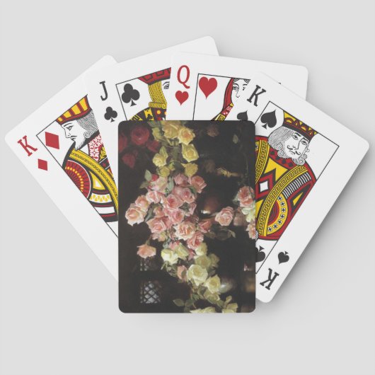 Mooie Rozen (door Joseph DeCamp) Pokerkaarten (Achterkant)