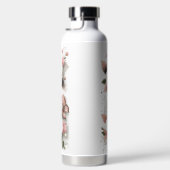 Mooie Rozen en Vlinder Waterfles (Rechts)