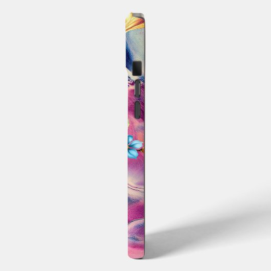 Mooie Rozen en vlinders Case-Mate iPhone Case (Achterkant / Links)