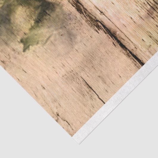 Mooie Rozen gekleurd op bijtend hout Tissuepapier (Detail)