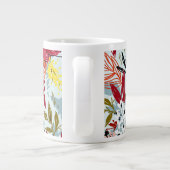 Mooie Rozen Grote Koffiekop (Achterkant)