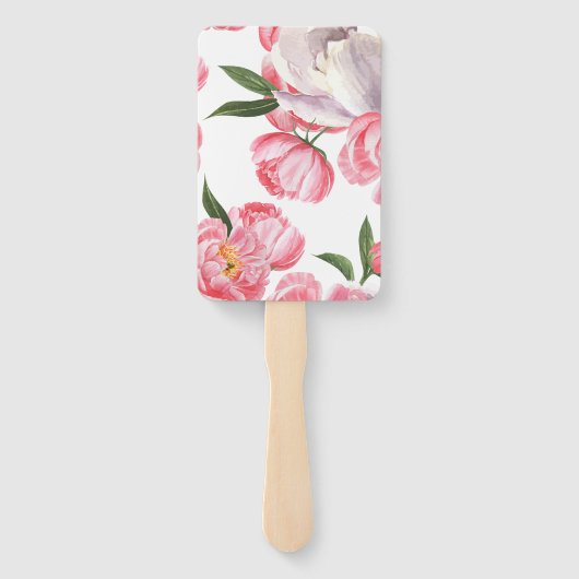 Mooie Rozen Handwaaier (Achterkant)