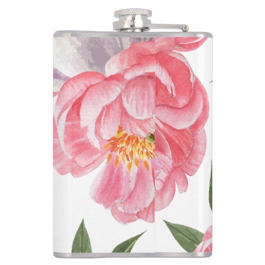 Mooie Rozen Heupfles (Achterkant)