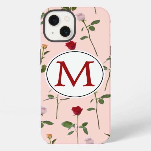 Mooie Rozen iPhone Hoesje (Achterkant)