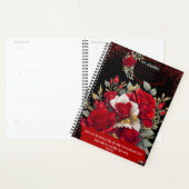 Mooie Rozen Journal met Psalm 46:5 Schriftuur Planner (Display)