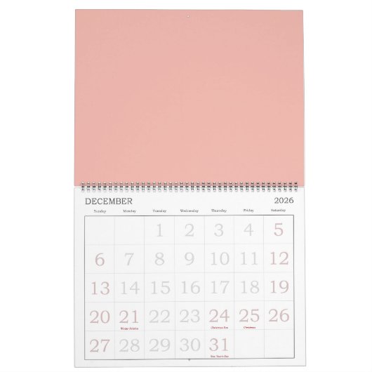 Mooie Rozen Kalender (Dec 2026)