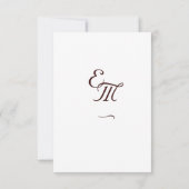 Mooie Rozen Katholiek RSVP Kaartje (Achterkant)