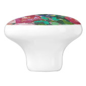Mooie rozen Keramische trek Knop (Zijkant)