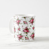Mooie Rozen KoffieMok (Voorkant links)