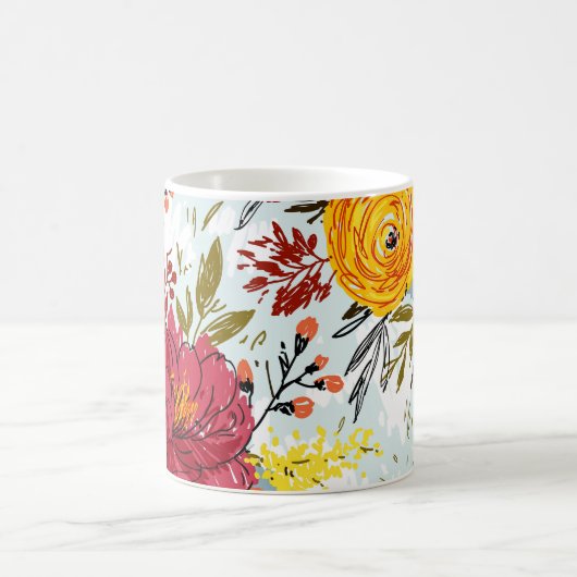 Mooie Rozen Koffiemok (Center)