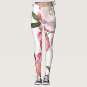 Mooie Rozen Leggings (Voorkant)