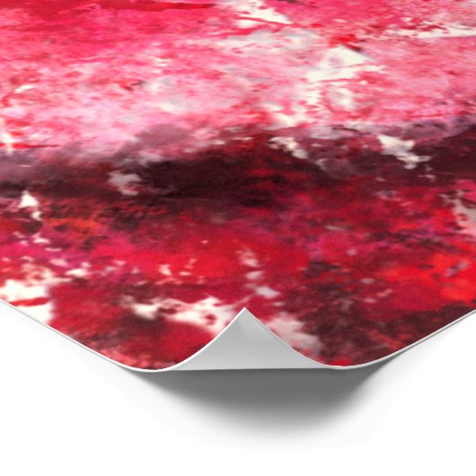 Mooie Rozen-meisjeskunst - Oorspronkelijk schilder Poster (Hoek)