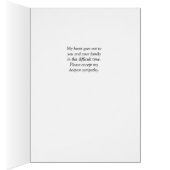 Mooie Rozen op houten sympathiekaart (Binnen (Rechts))