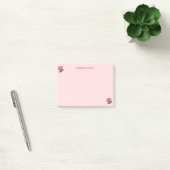 Mooie Rozen op Roze Dingen Om Te Doen Post-it® Notes (Kantoor)
