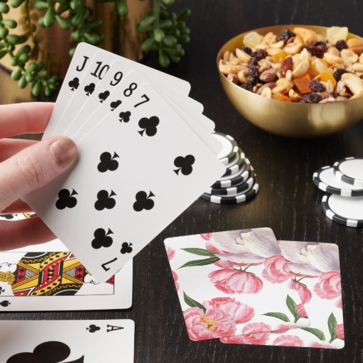 Mooie Rozen Pokerkaarten (Insitu)