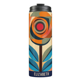 Mooie Rozen print Floral Tumbler Thermosbeker