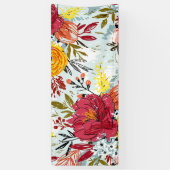 Mooie Rozen Spandoek (Verticaal)