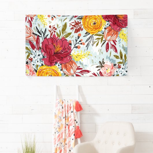 Mooie Rozen Spandoek (Insitu)