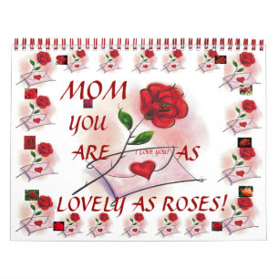 MOOIE ROZEN! Tijdschema Kalender