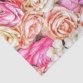 Mooie Rozen Tissuepapier (Detail)