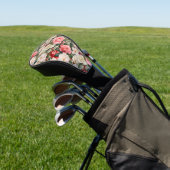 Mooie Rozen Tuin Gepersonaliseerd Golfheadcover (Insitu)