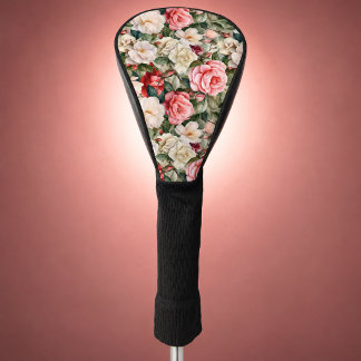 Mooie Rozen Tuin Gepersonaliseerd Golfheadcover