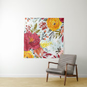 Mooie Rozen Wandkleed (In situ)