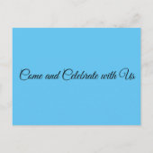 Mooie Rubber Ducky Baby shower uitnodiging (Achterkant)