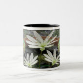 Mooie ruby Throated Hummingbird Tweekleurige Koffiemok (Center)