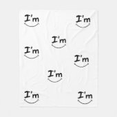 Mooie rugzak voor je fleece deken (Voorkant)