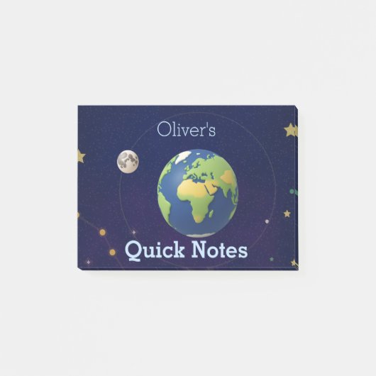 Mooie ruimte buiten het zonnestelsel Persoonlijke Post-it® Notes (Voorkant)