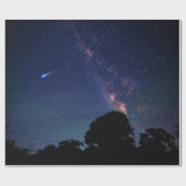 Mooie ruimte cadeaupapier (Vlak)