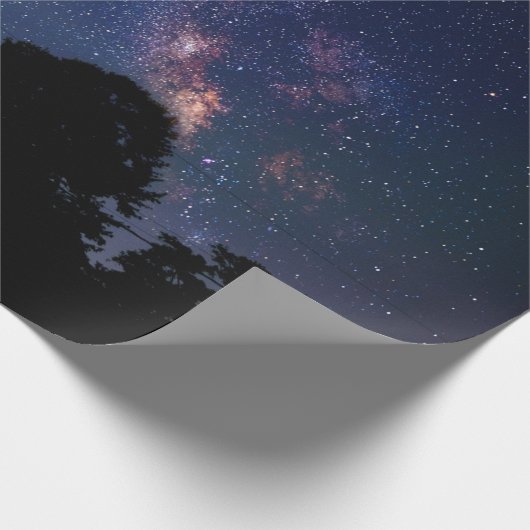 Mooie ruimte cadeaupapier (Hoek)