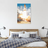 Mooie ruimte canvas afdruk (Insitu (Slaapkamer))