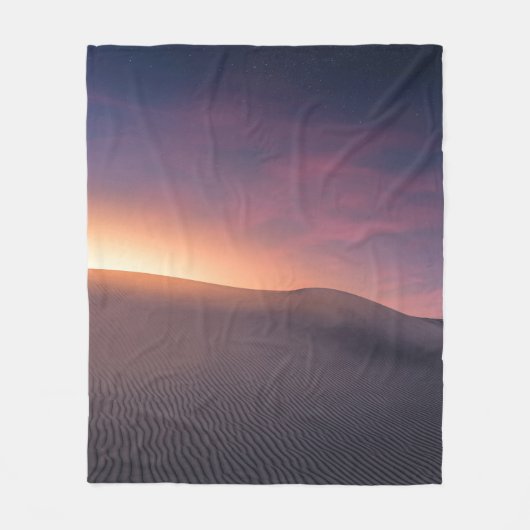 Mooie ruimte fleece deken (Voorkant)
