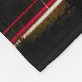 Mooie ruimte fleece deken (Hoek)