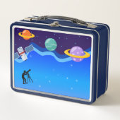 Mooie ruimte lunchbox voor kinderen (Voorkant)