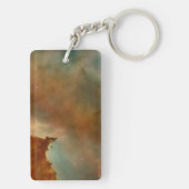 mooie ruimte sleutelhanger (achterkant)