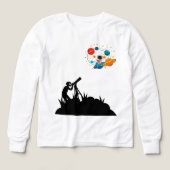 Mooie Ruimtekinderen T-Shirt (Voorkant)