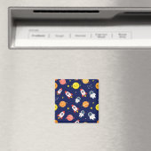 Mooie Ruimtereiziger Kinderpatroon Magneet (Insitu (Vaatwasser))
