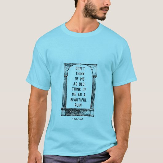 Mooie ruïne - Een MisterP Shirt (Voorkant)