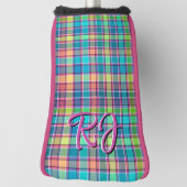 Mooie ruit om te personaliseren voor golfer golfheadcover (Draai 90)