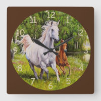 Mooie Ruitende kunst voor paarden