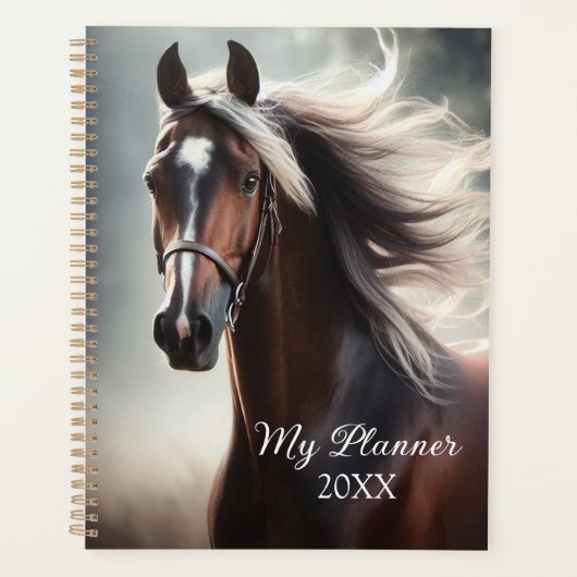 Mooie ruiter planner (Voorkant)