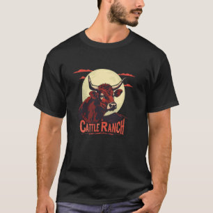 Mooie Rundveegezichtkostuum voor Koeien en Ranchaa T-shirt