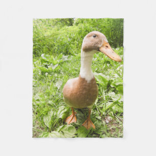 Mooie Runner Duck Fleece Blanket Deken
