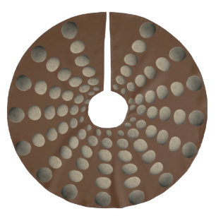 Mooie Rustic Stone Mandala Kerstboom Rok